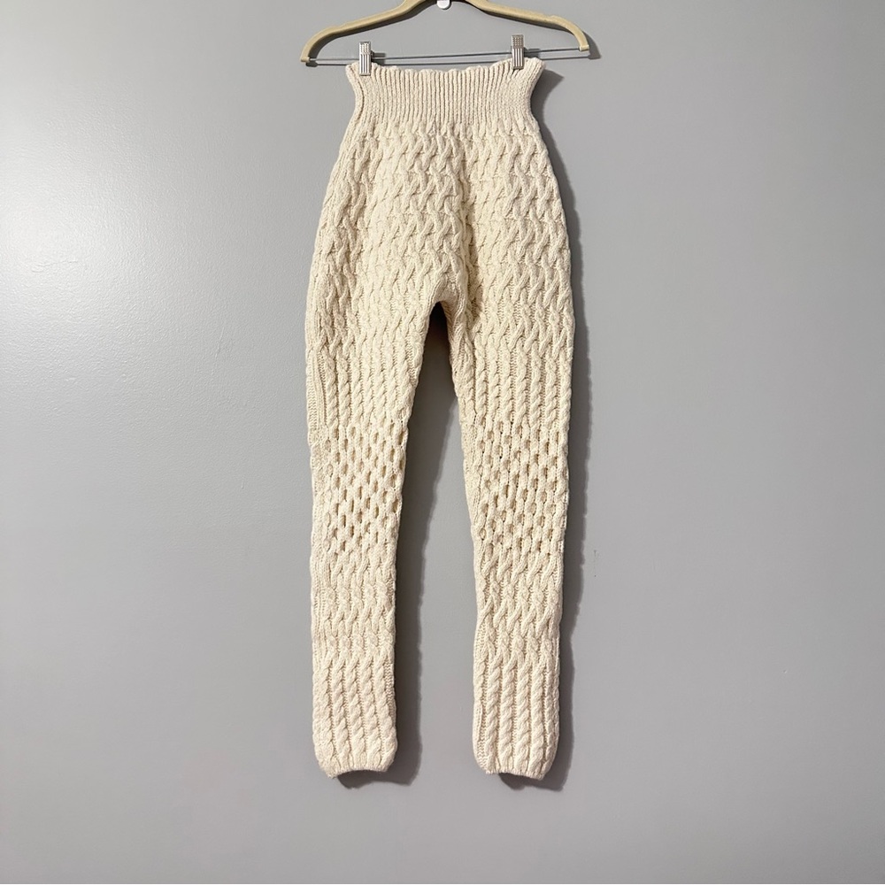 Aran Sweater Market Wool Cashmere Leggings